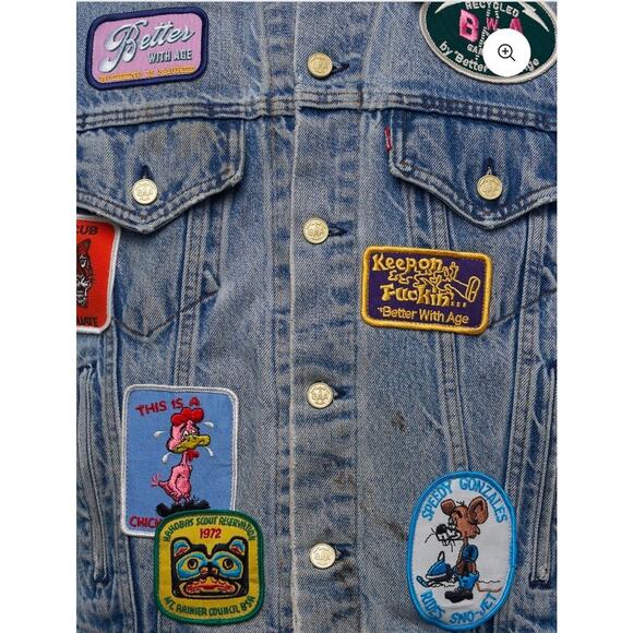 NEW Better With Age Denim Jacket Size Medium Men's Retail price: $1250 - Picture 2 of 3